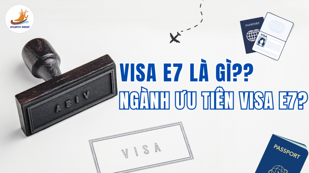 Các loại visa E7 và 86 mã ngành bạn cần biết